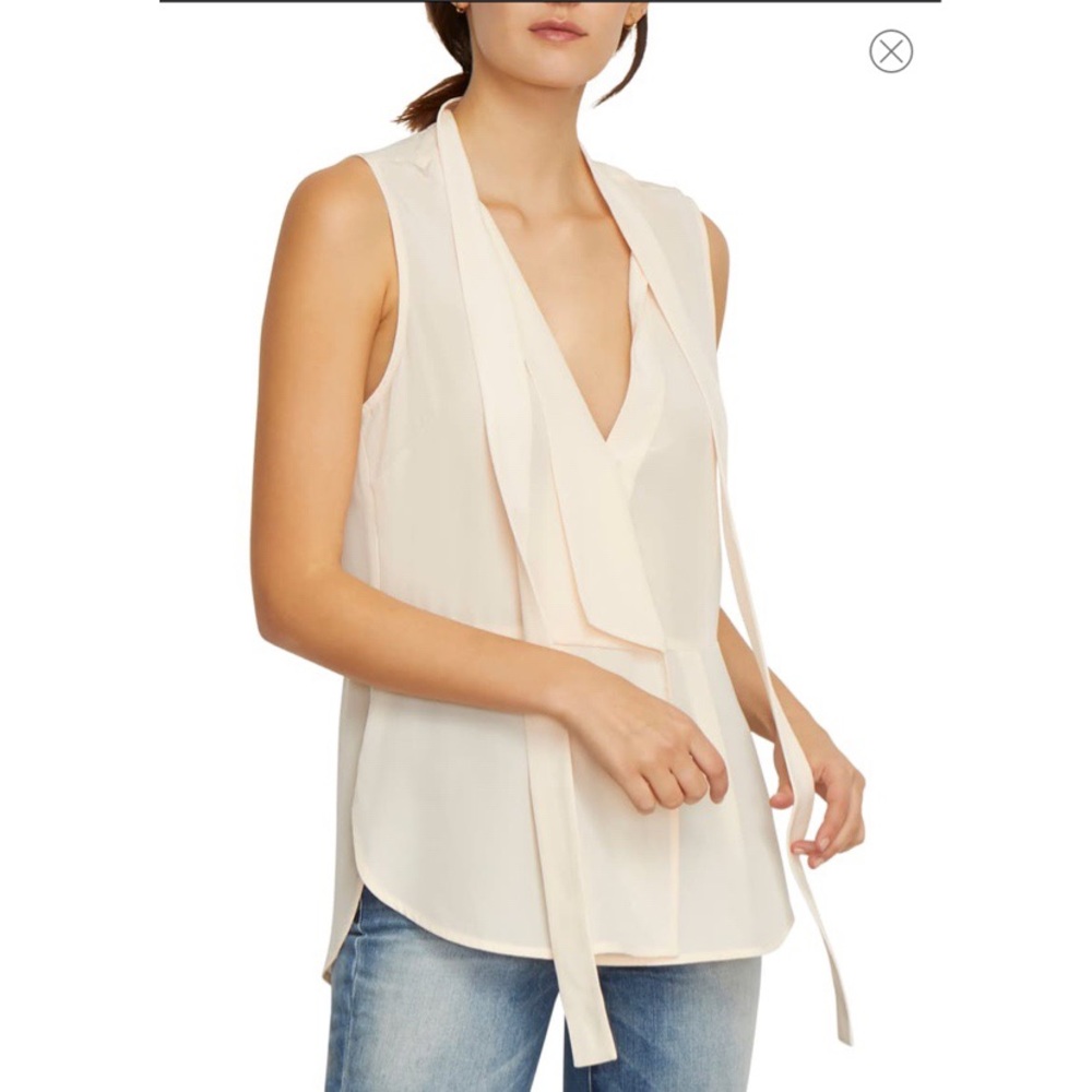 Habitual - tie neck sleeveless top - XS
